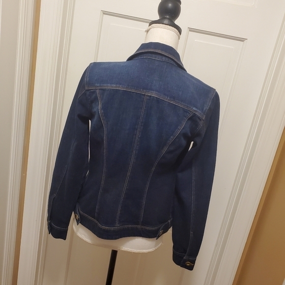 CAbi Blue Denim Jean Jacket Size XS - Picture 5 of 13